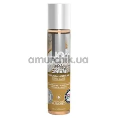 Оральный лубрикант JO H2O Vanilla Cream - ваниль, 30 мл - Фото №1