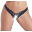 Трусики-стринги Cottelli Collection Lingerie 2321653, чёрные - Фото №1