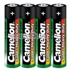 Батарейки Camelion Super Heavy Duty Green AАA, 4 шт - Фото №1