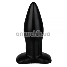 Анальна пробка Real Stout Plug, чорна - Фото №1