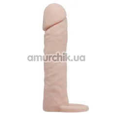 Насадка на пенис Pretty Love Medium Penis Sleeve, телесная - Фото №1