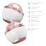 Кульковий масажер для обличчя Geske Rose Quartz Depuffing Sphere 7 in 1, кремовий - Фото №3