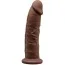 Фаллоимитатор Silexd Premium Silicone Dildo Model 2 Size 7.5, коричневый - Фото №1