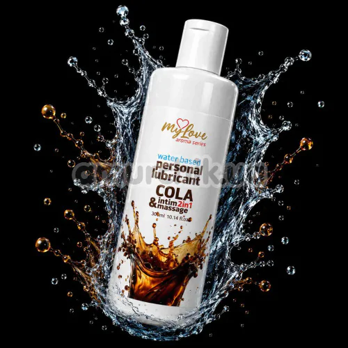 Массажный лубрикант MyLove Aroma Series Personal Lubricant 2in1 Cola - кола, 300 мл
