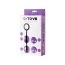 Вагинальные шарики A-Toys Pleasure Balls Set, фиолетовые - Фото №9