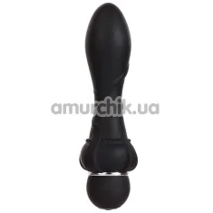 Анальний вібратор Purrfect Silicone, чорний - Фото №1