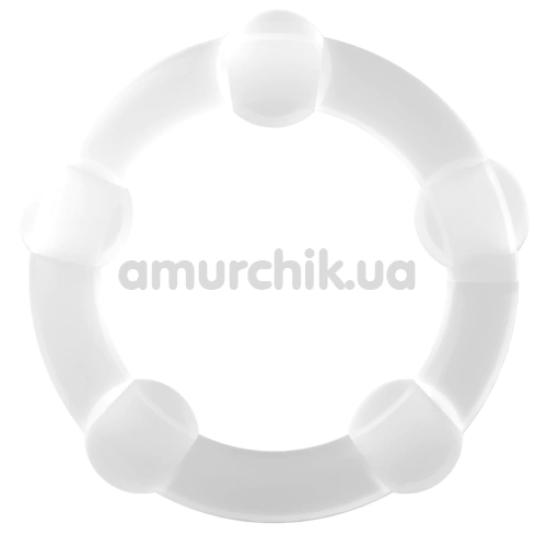 Набір з 3 ерекційних кілець Crushious Triple Bead, прозорий