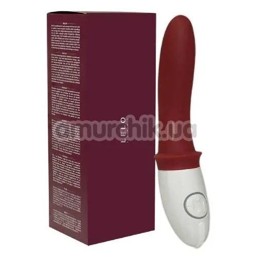 Вибратор Lelo Billy Bordeaux (Лело Билли Бордо), бордовый