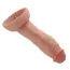 Фалоімітатор-насадка Hismith Hyper Realistic Silicone Dildo, тілесний - Фото №8