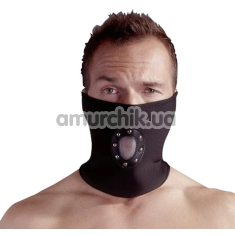 Маска Fetish Collection The Abyss Mundfessel, чорна - Фото №1