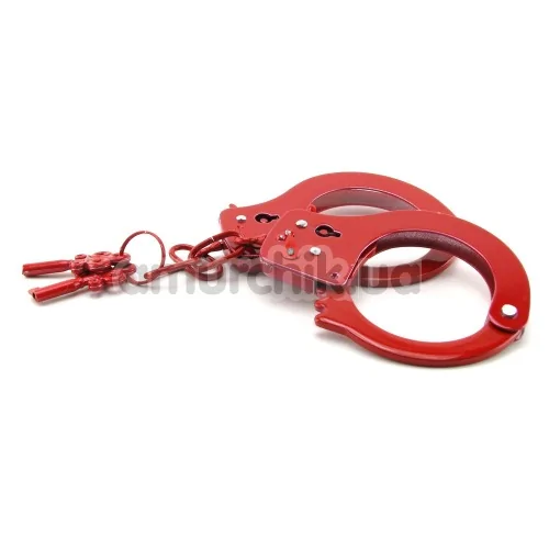 Наручники Anodized Cuffs, красные