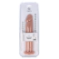 Фаллоимитатор Virgite Realistics Dual Layer Realistic R26, телесный - Фото №4