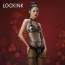 Комплект Lockink Sevanda Queen Sheba Set, черно-золотой: портупея + страпон-гартеры + фаллоимитатор - Фото №9