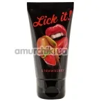 Оральная смазка Lick-it Erdbeere 50 ml - Фото №1