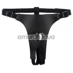 Трусики для страпона Slash Lux Harness 2.5 см, чорні - Фото №1