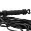 Флоггер DS Fetish Flogger Silicone Heart, черный - Фото №5