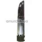 Вібратор Lady Finger Vibrator, срібний - Фото №1