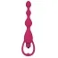 Анальный вибростимулятор Silicone Vibrating Beads Pink розовый - Фото №1