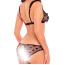Комплект Naughty Knickers 2-Piece Bra and Panty Set, черный: бюстгальтер + трусики - Фото №4