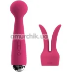 Вибратор с подогревом Svakom Emma Heating Magic Wand, розовый - Фото №1