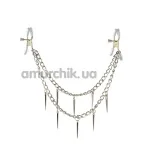 Затискачі для сосків Rock Hard Nipple Clamps - Фото №1