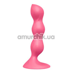 Фалоімітатор Satisfyer Triple Ball-R, рожевий - Фото №1