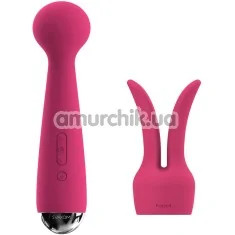 Вибратор с подогревом Svakom Emma Heating Magic Wand, розовый - Фото №1