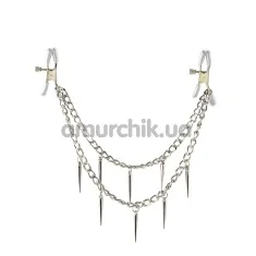 Затискачі для сосків Rock Hard Nipple Clamps - Фото №1