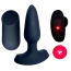 Анальная пробка с вибрацией Passion Play Fuck Me Vibrating Laser Anal Plug S, черная - Фото №1