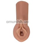 Искусственная вагина PDX Extreme Sorority Snatch, светло-коричневая - Фото №1