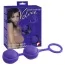 Вагинальные шарики Velvet Dark Purple Balls, фиолетовые - Фото №2