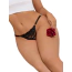 Трусики-стринги Star Night Love Rhinestone Panties, черные - Фото №10