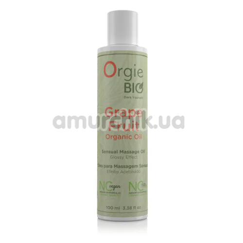 Массажное масло Orgie Bio Grape Fruit Organic Oil, 100 мл - Фото №1