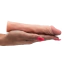 Насадка на пенис Crushious The Macho Extender Sleeve, телесная - Фото №7