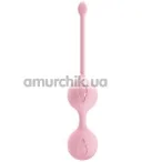 Вагінальні кульки Pretty Love Kegel Tighten Up II, ніжно-рожеві - Фото №1