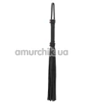 Флоггер Bondage Couture Flogger, черный - Фото №1