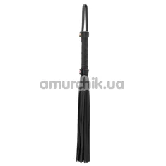 Флоггер Bondage Couture Flogger, черный - Фото №1
