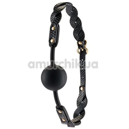 Кляп Guilty Pleasure Moonlight Braided Mouthgag, чорний