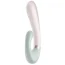 Вибратор с подогревом Satisfyer Heat Wave, розово-бирюзовый - Фото №6