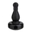 Анальная пробка с вибрацией Butt Plug Flexi Head 3.5, черная - Фото №1