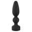 Анальна пробка Black Velvets Big Plug, чорна - Фото №1