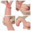 Фаллоимитатор Dual-Layered Silicone Nature Cock LV4004, светло-телесный - Фото №8