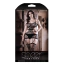 Комбинезон Sheer Fantasy Power Moves Cutout Dress With Gartered Stockings, черный - Фото №4