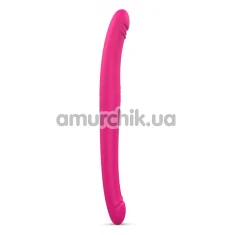 Двокінцевий вібратор з пульсацією Dorcel Orgasmic Double Do, рожевий - Фото №1