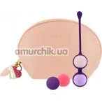 Набір вагінальних кульок Rianne S Essentials Pussy Playballs, бежевий - Фото №1