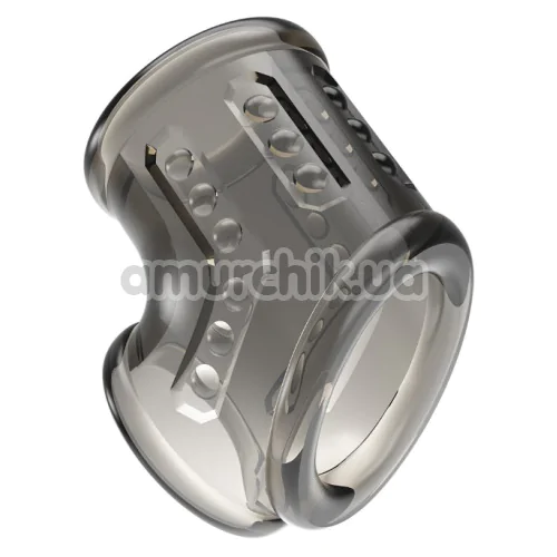 Насадка на пеніс Pretty Love Penis Sleeve Orhan, сіра