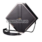 Сумка для хранения секс-игрушек Lockink Mysterious Square Kink Bag, черная - Фото №1