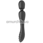 Универсальный вибромассажер Sweet Play Wand & Vibrator 2in1 A8, черный - Фото №1