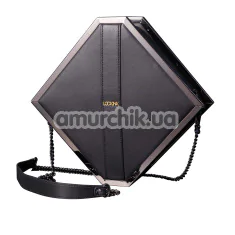 Сумка для хранения секс-игрушек Lockink Mysterious Square Kink Bag, черная - Фото №1