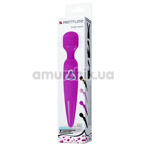 Универсальный массажер Pretty Love Body Wand, розовый
